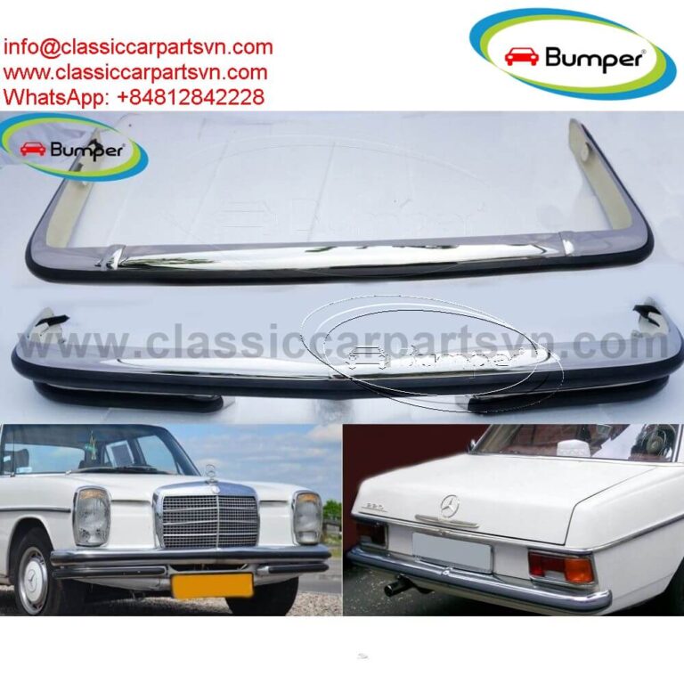  Mercedes W114 W115 250c 280c coupe year (1968-1976) with front lower bumpers.