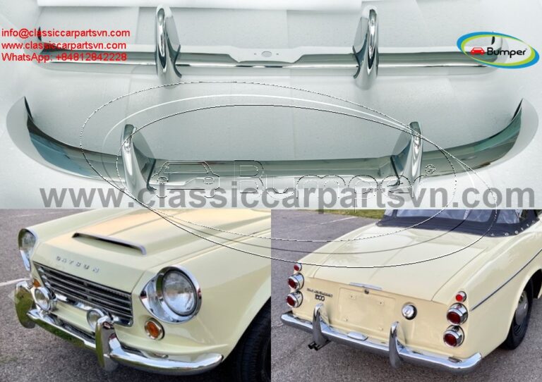  Datsun Roadster Fairlady bumpers with over rider