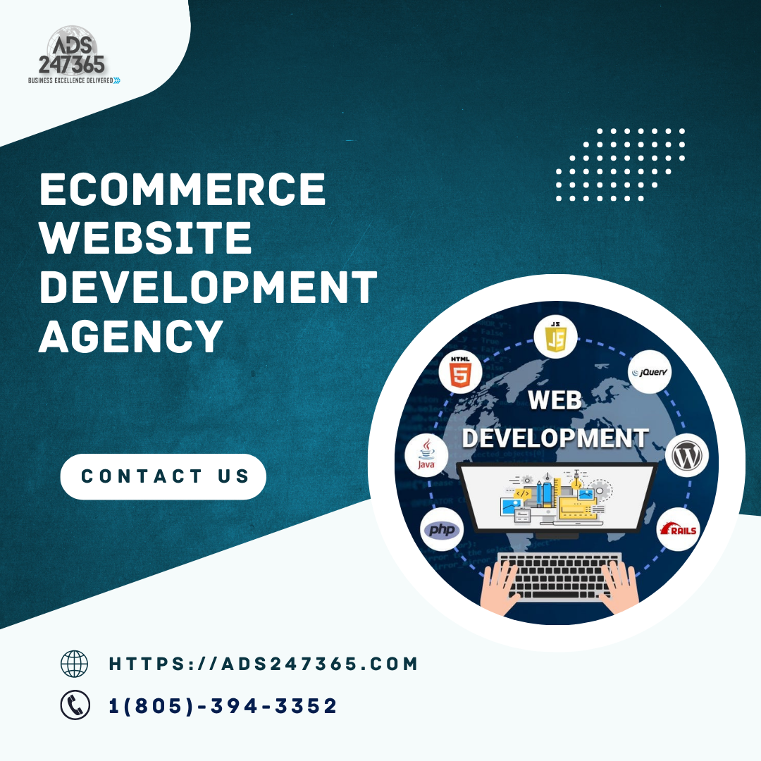  Ecommerce website development agency USA