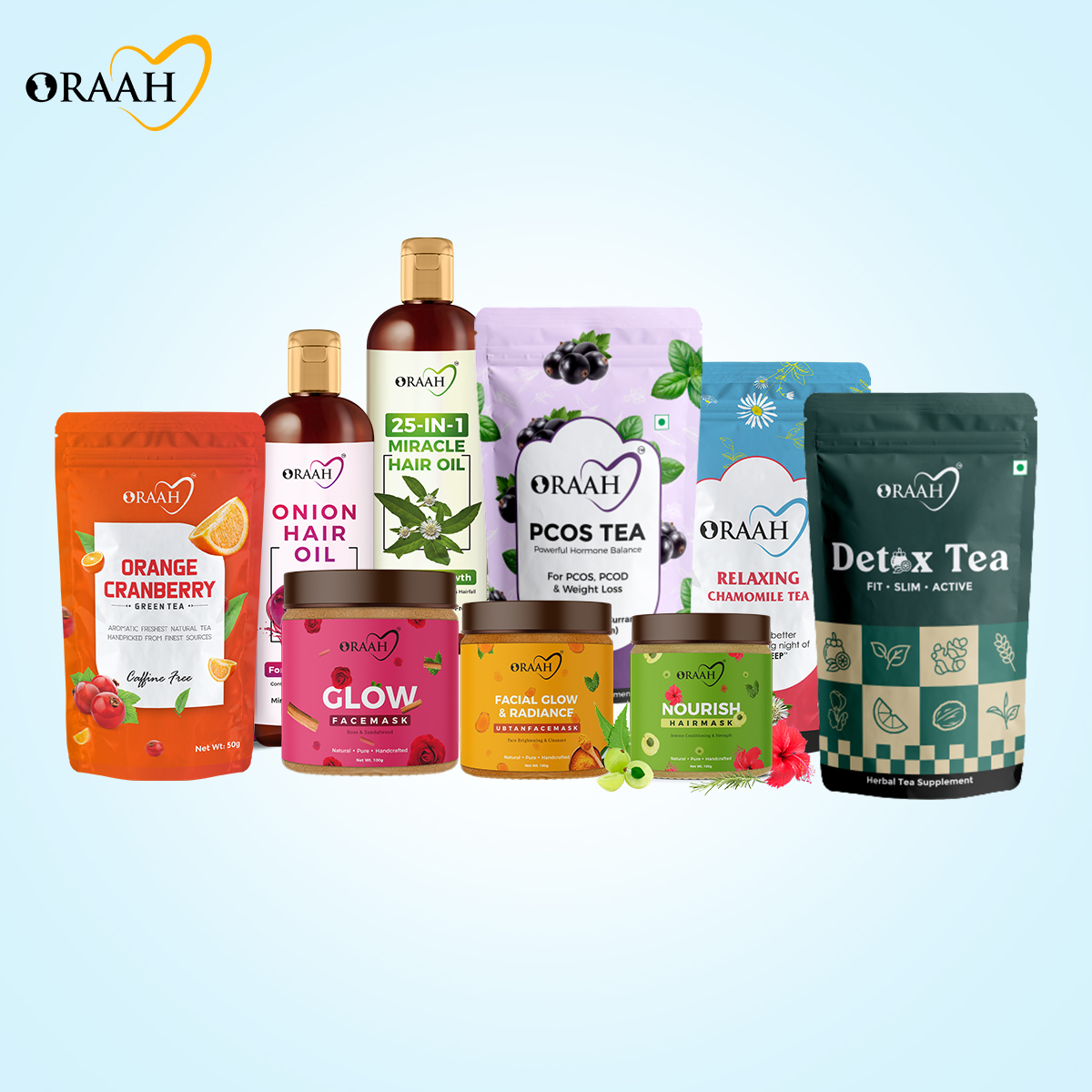  Oraah Herbal Tea and Natural Beauty Products