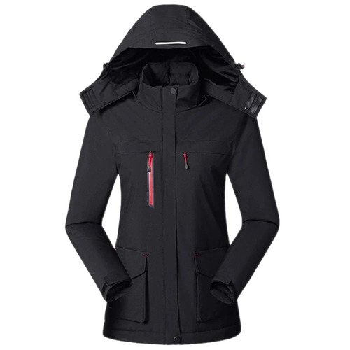  Women Winter Intelligent Heating Jacket USB Charging Women Heated Coat