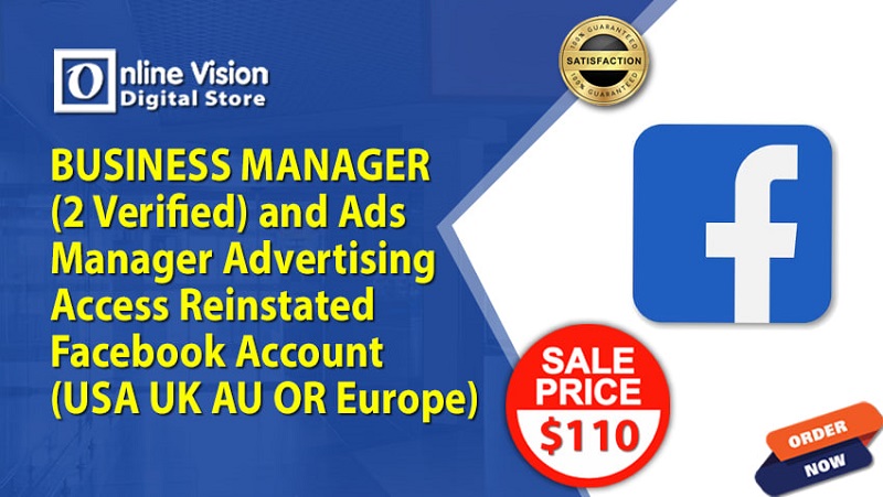  Buy Facebook Business Manager Account - Online Vision Digital Store