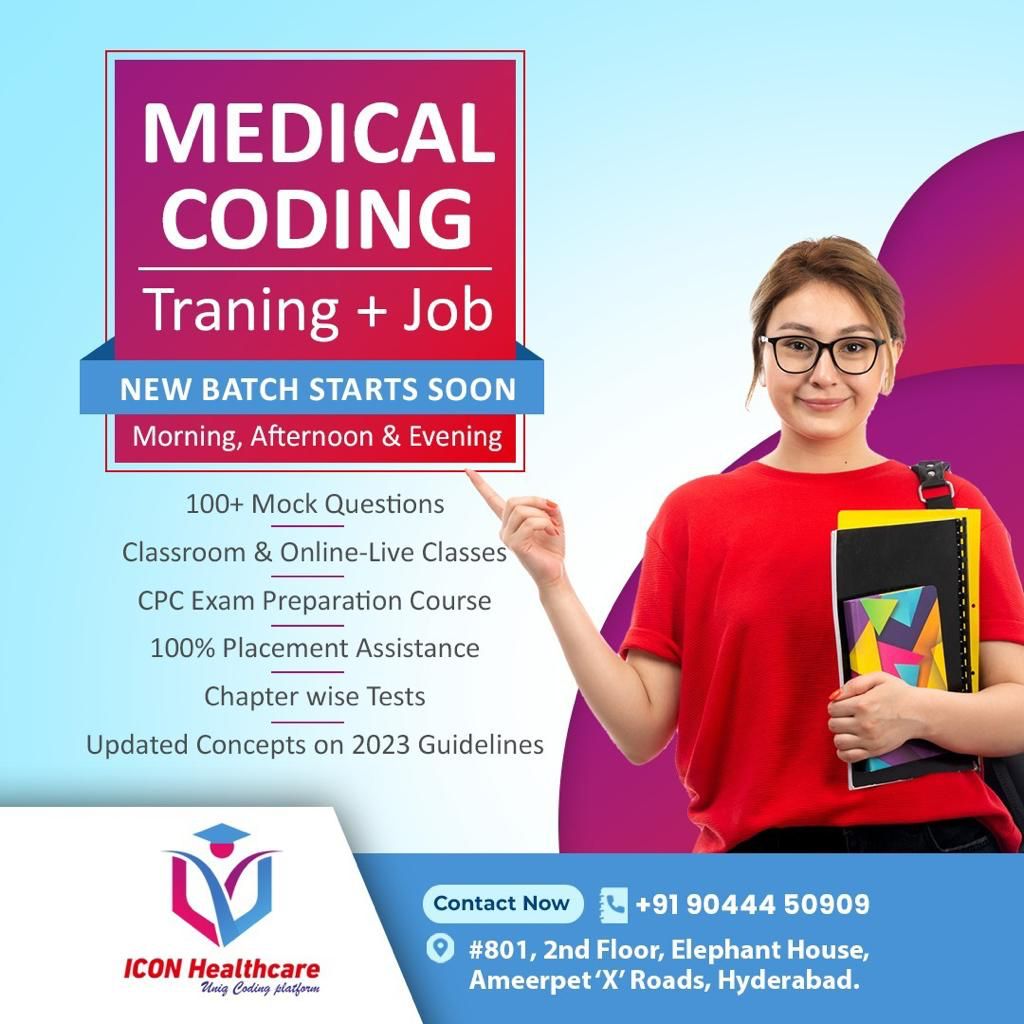  TOP MEDICAL CODING INSTITUTE IN HYDERABAD, AMMERPET