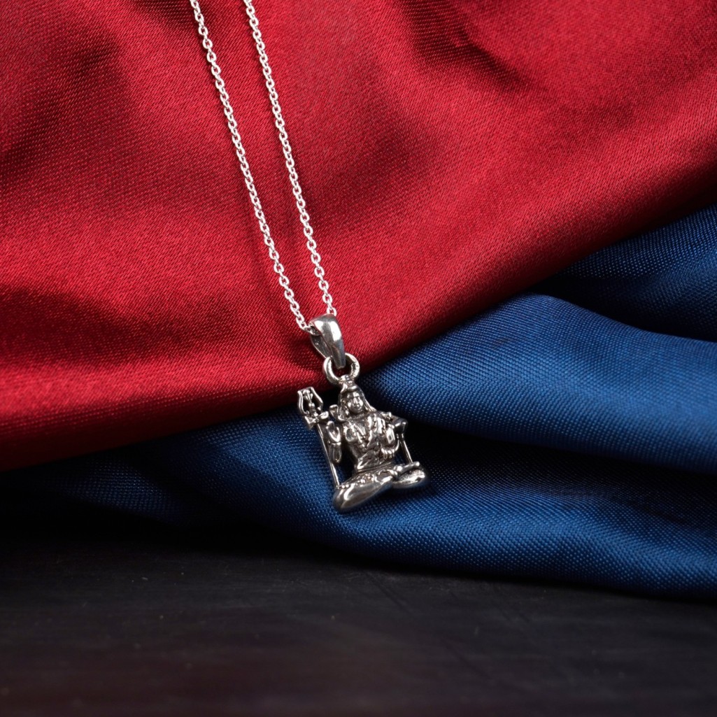  Unveil the Spiritual Elegance Hanuman Ji Silver Pendant Collection