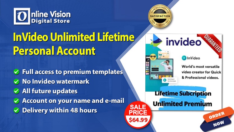  InVideo Unlimited Lifetime Personal Account