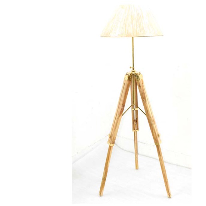  Buy a Tripod Table Lamp With Wood Base upto 65%off