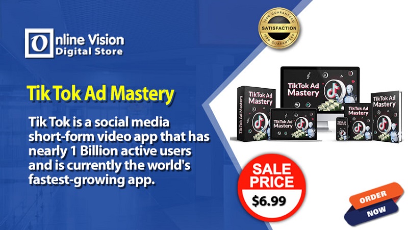  TikTok Ad Mastery – Online Vision Digital Store