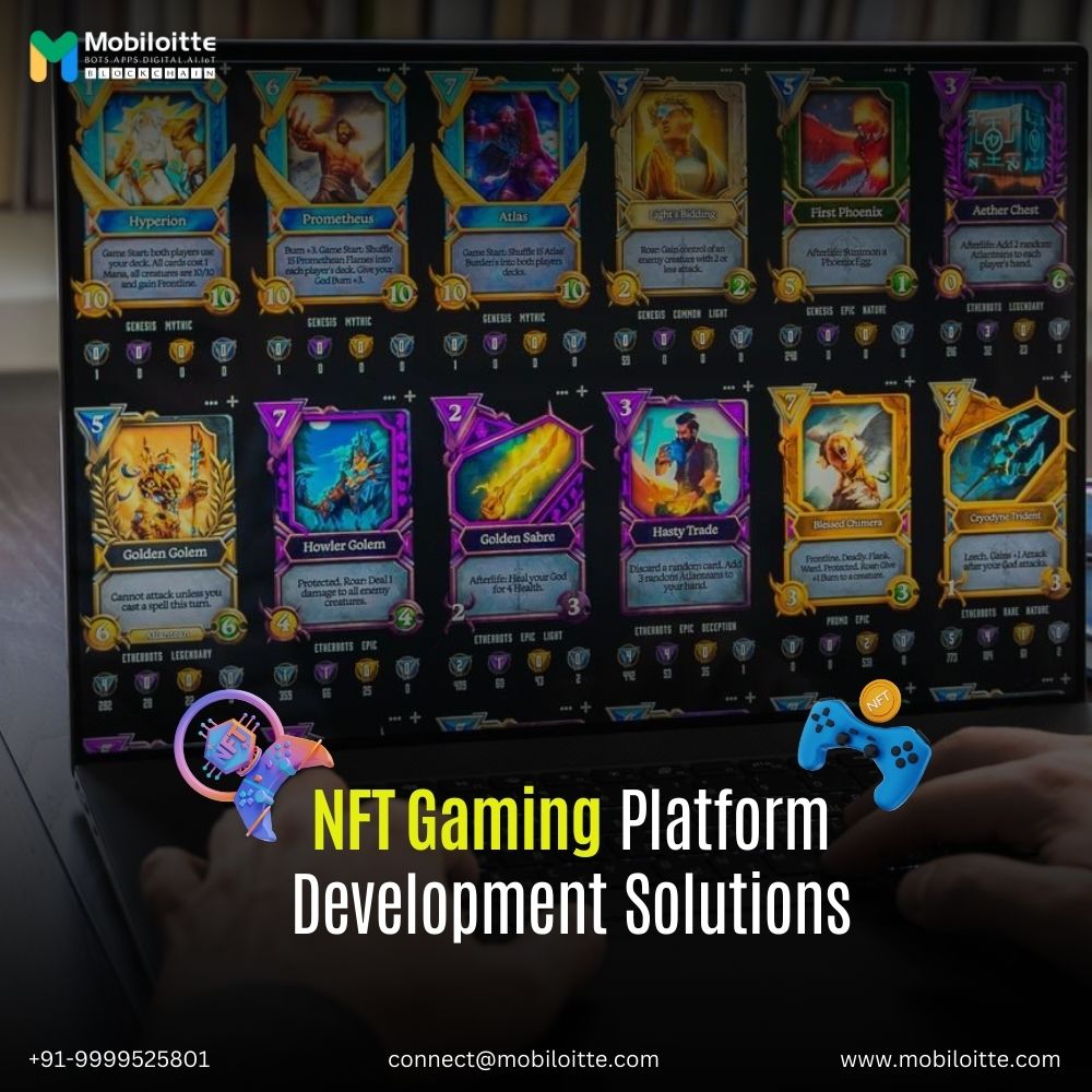  NFT Gaming Platform Development Solutions