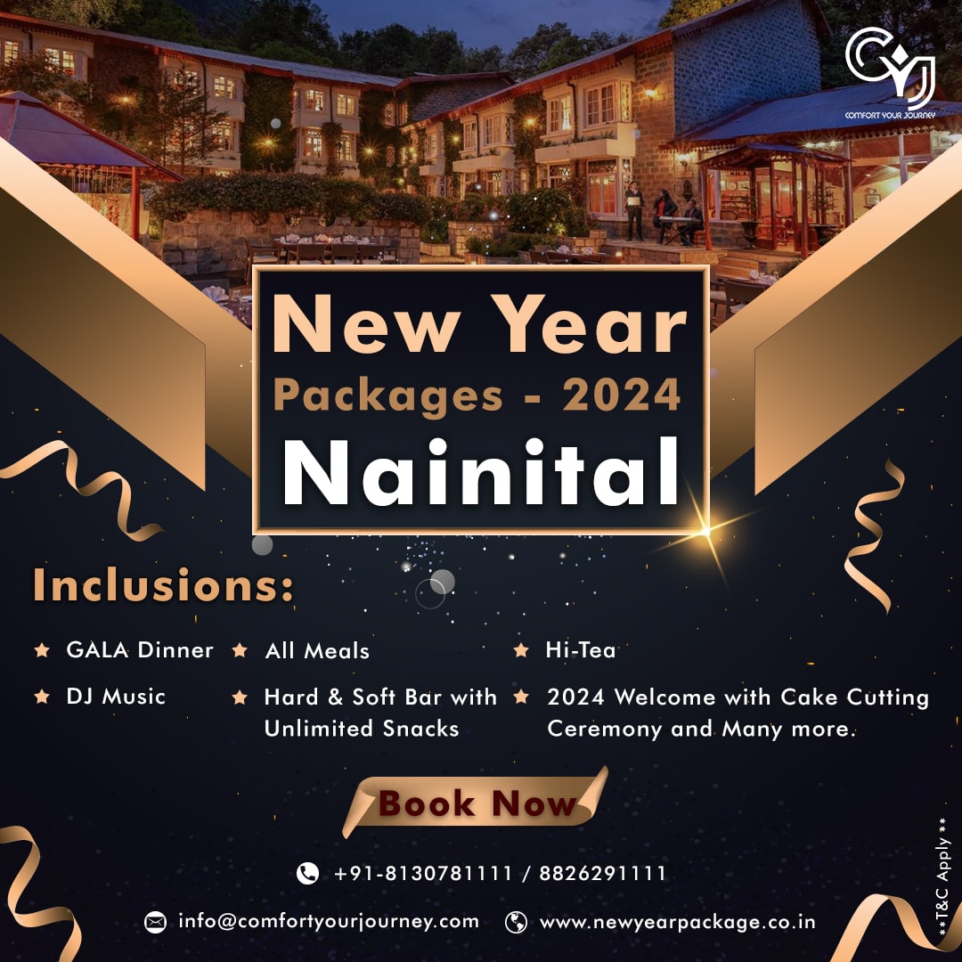  Grab Exciting Nainital New Year Packages 2024| Book Now @8826291111