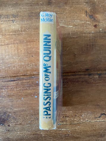  THE PASSING OF MR QUINN 1929, first edition, from rolling stones drummer Charlie Watts personal collection. One of only a handful of copies known to exist. By AGATHA CHRISTIE