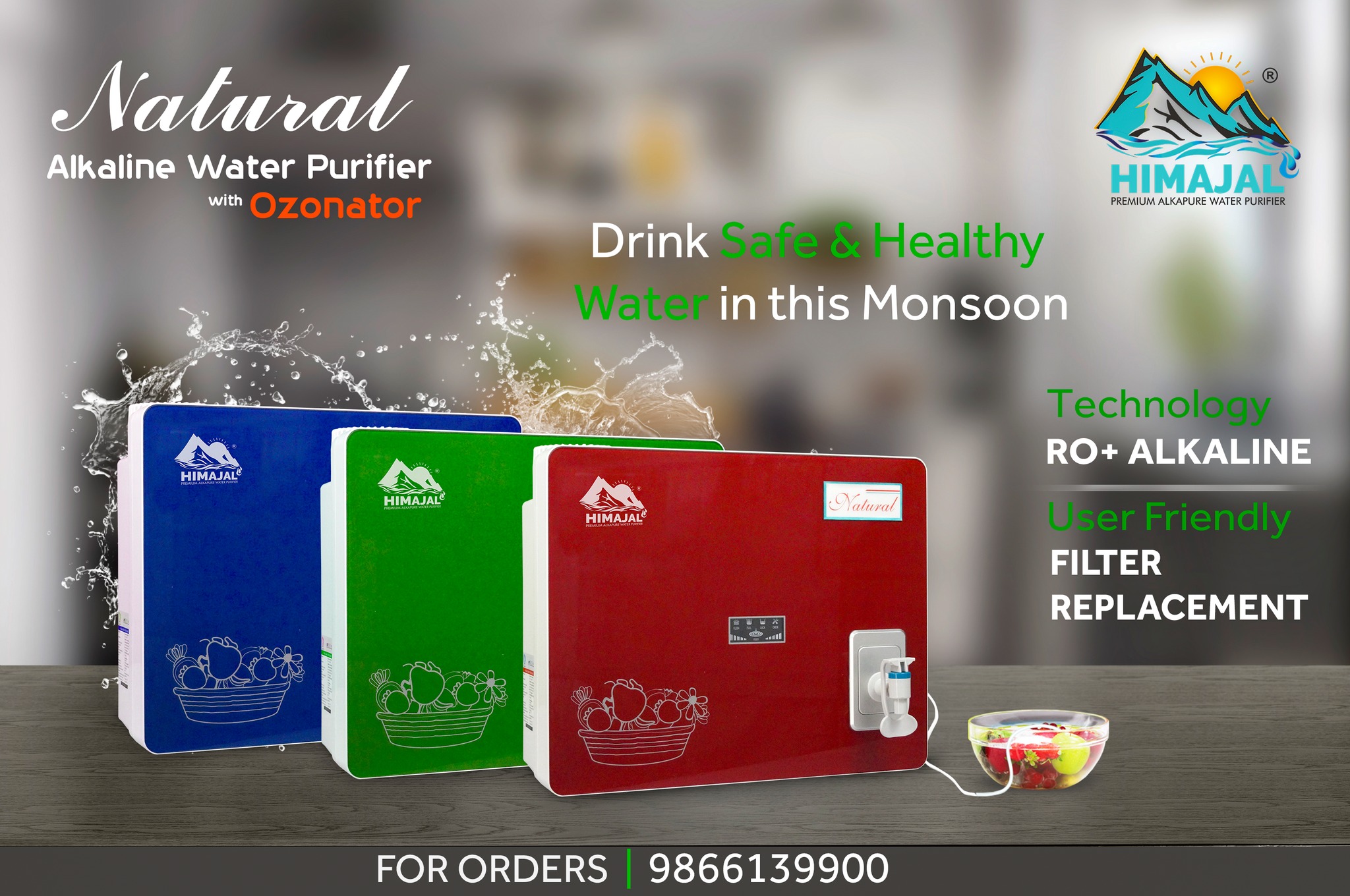  Domestic Smart Water Purifier - Himajal Purifiers Manufacturer