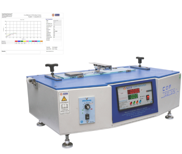  Coefficient Of Friction Tester– Presto Instruments