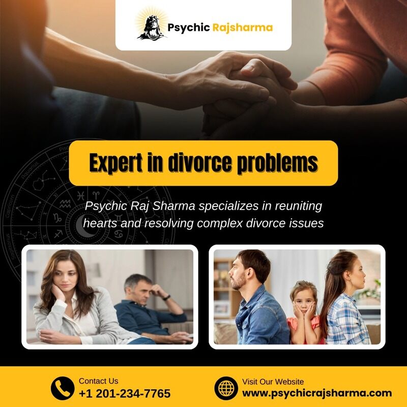  Divorce Problem Specialist Astrologer in New Jersey | Psychic Raj Sharma