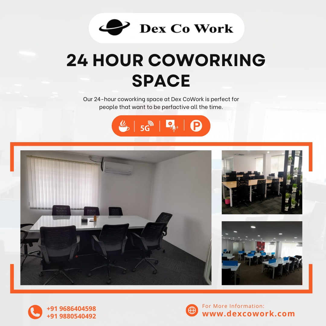  24 Hour Coworking Space in Bangalore | Coworking Office Space in Bangalore