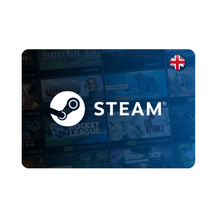  100 GBP Steam UK Gift Card