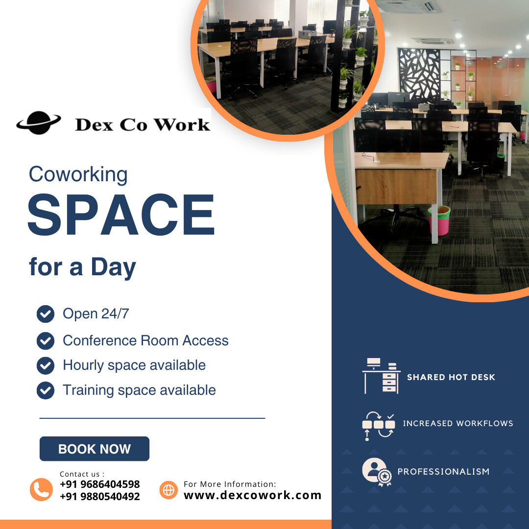  Coworking Space for a Day in Bangalore | Virtual Office Space in Bangalore