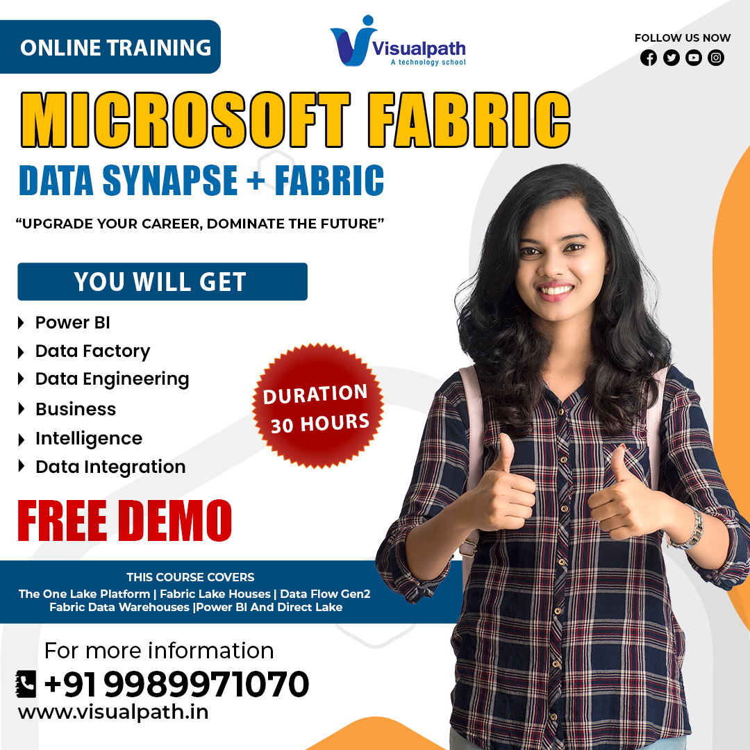  Microsoft Fabric Training | Microsoft Fabric Course in Hyderabad