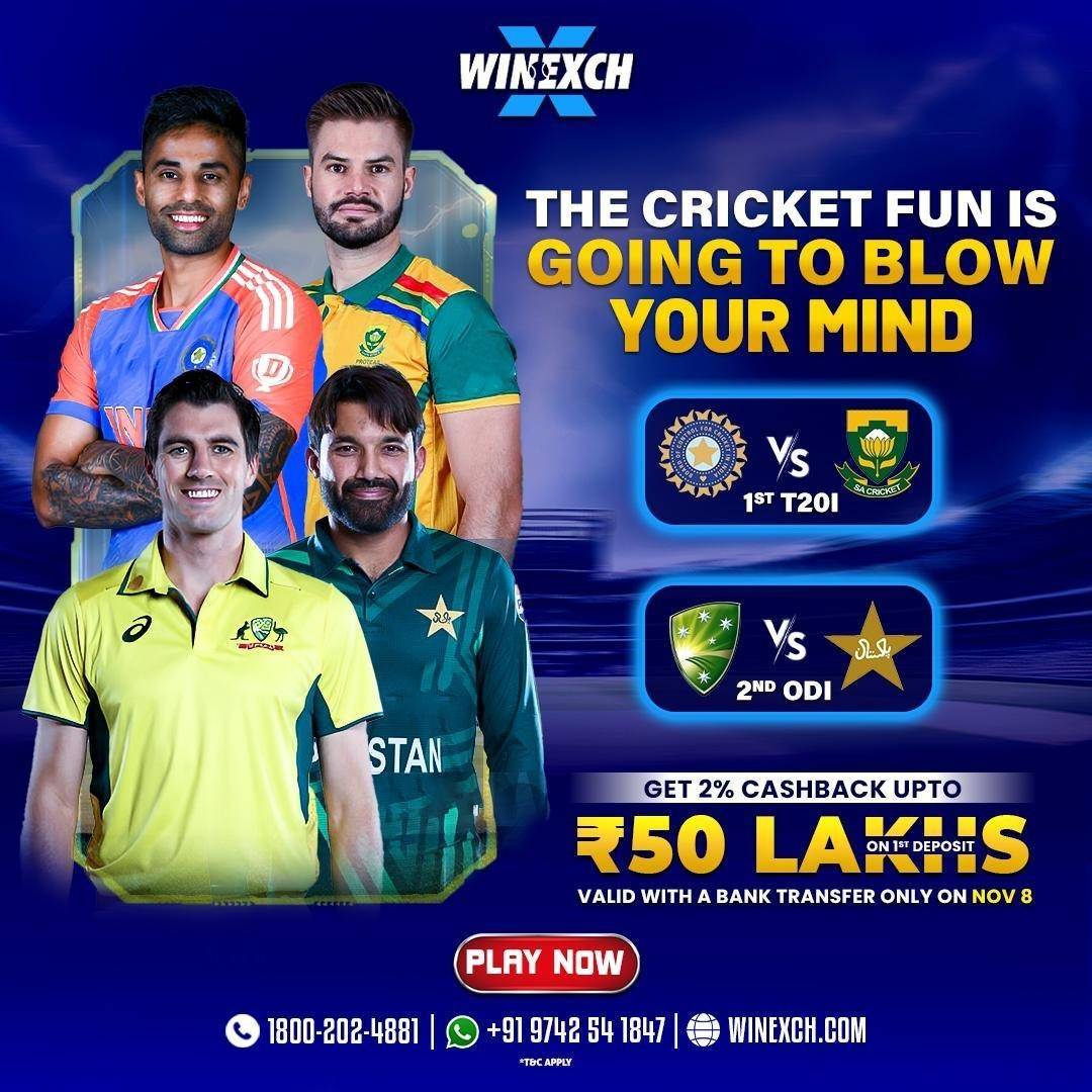  Exciting Sport Match Predictions on WinExch – Cricket Fun & Big Cashback!