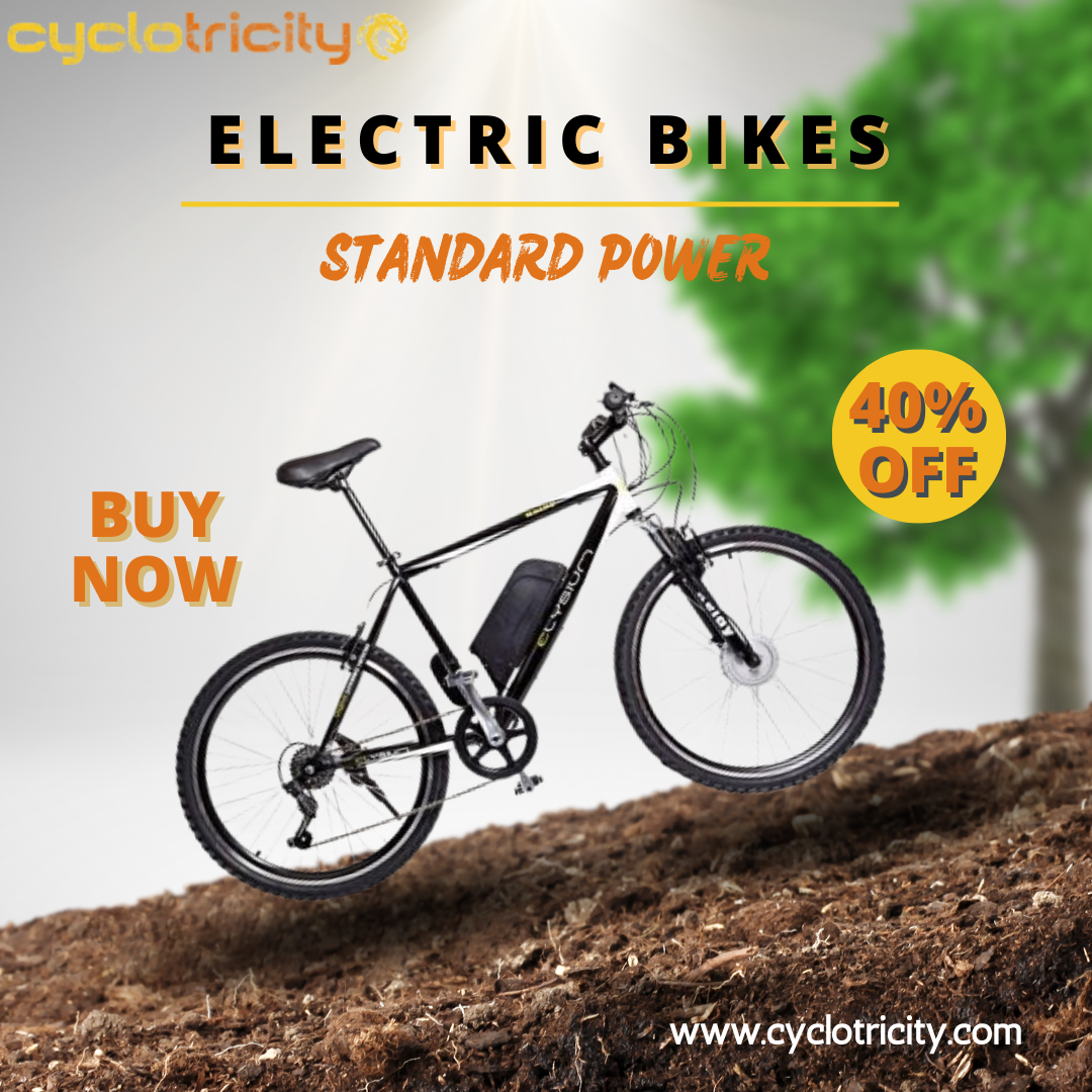  High Quality Standard Power Electric Bikes | Cyclotricity UK