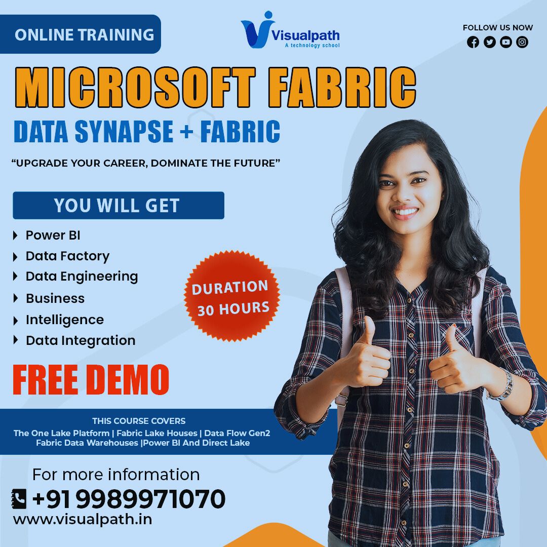  Microsoft Fabric Training In Hyderabad | Microsoft Fabric Course