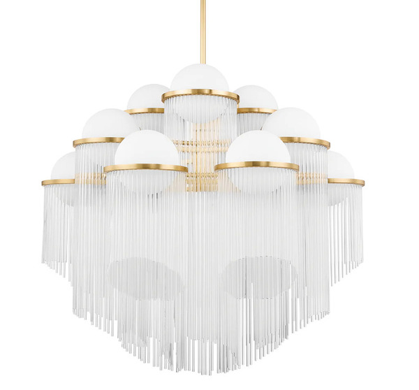  Celestial Chandelier – Illuminate Your Space with Old Hollywood Glamour