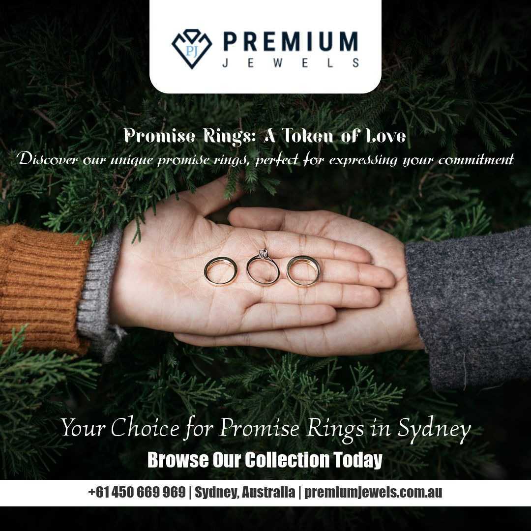  Symbolize Your Commitment with Stunning Promise Rings from Premium Jewels