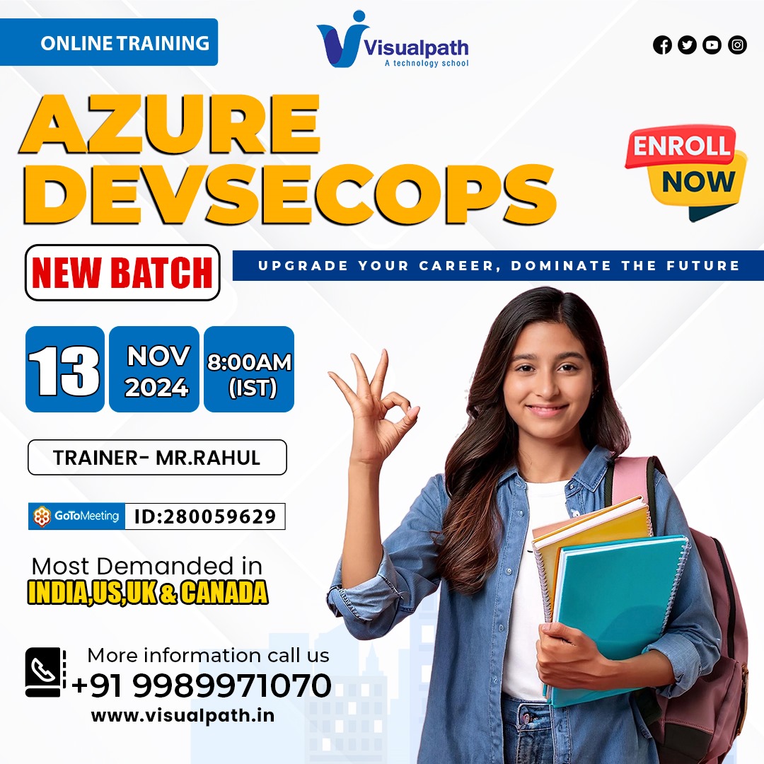  Azure DevSecOps Course Online Training New Batch