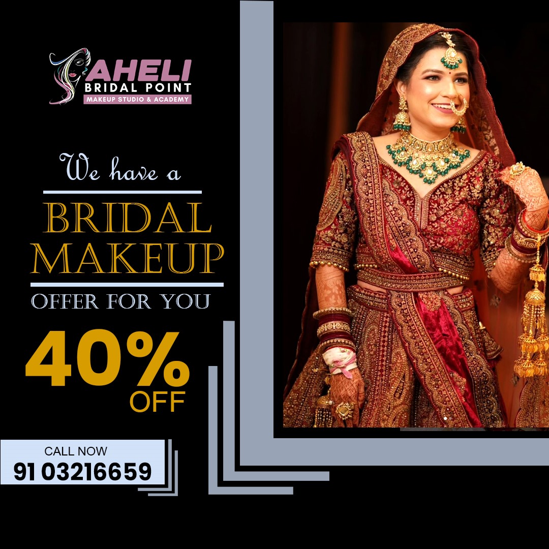  Get the Best Party Makeup near me in Meerut at Saheli Bridal Point