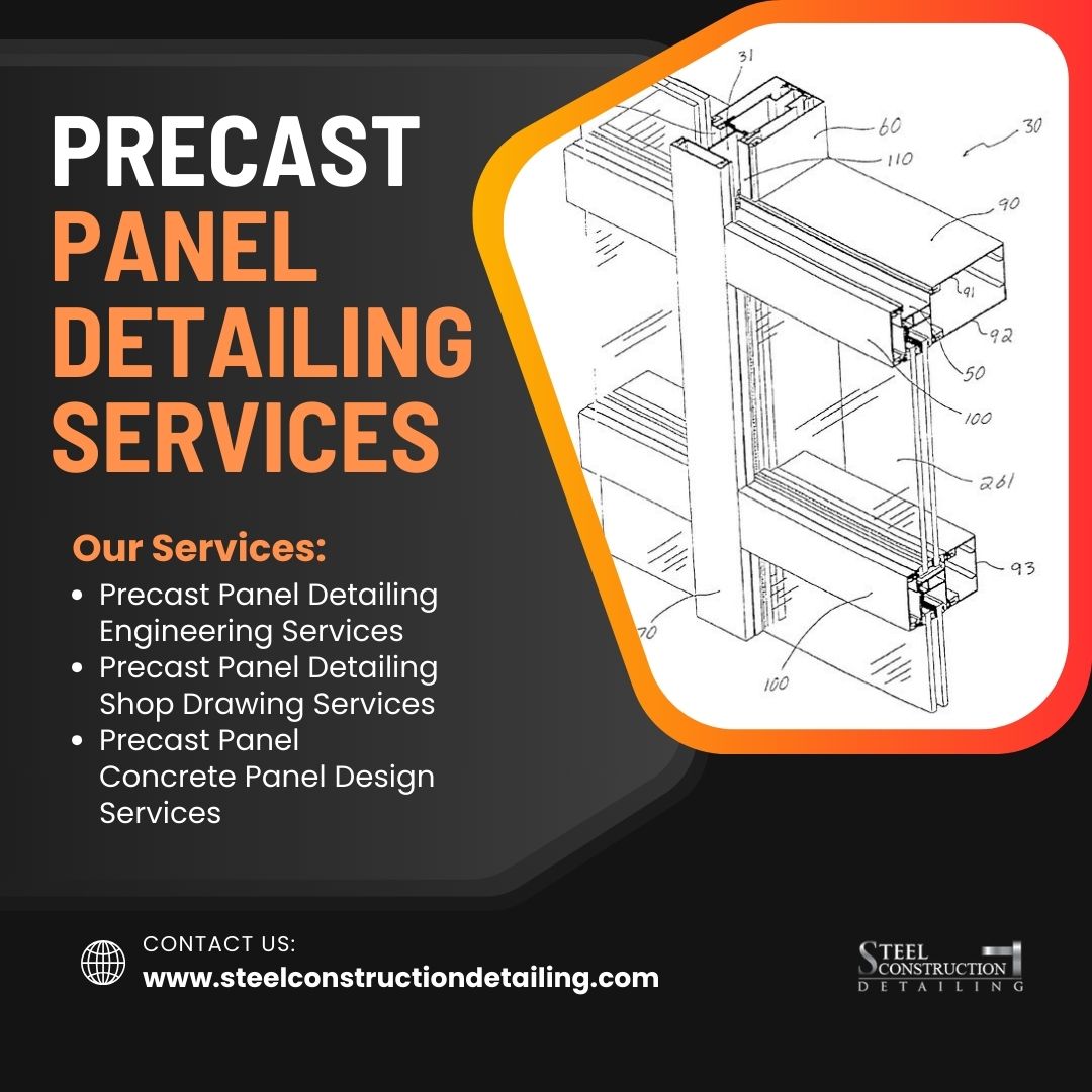  Seamless Precast Panel Detailing Services by CAD Outsourcing in Ohio, USA