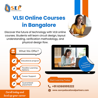  VLSI Online Courses in Bangalore  -   Savvy Educational Partners