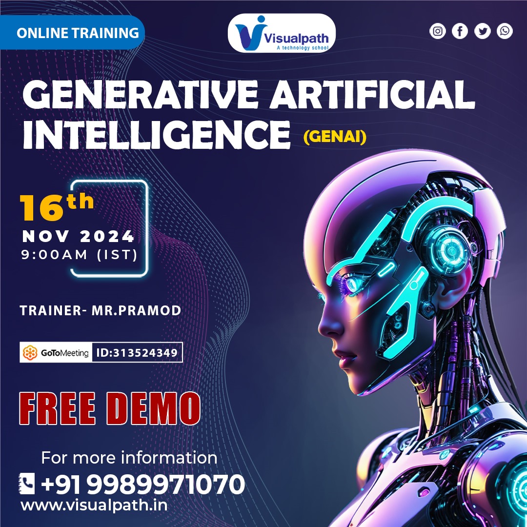  Generative AI (GEN AI) Online Training Free Demo