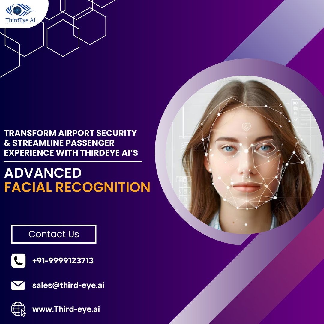  Transform Airport Security & Streamline Passenger Experience with ThirdEye AI’s Advanced Facial Recognition