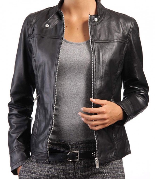  Classic Cool: Fonzies Black Leather Jacket