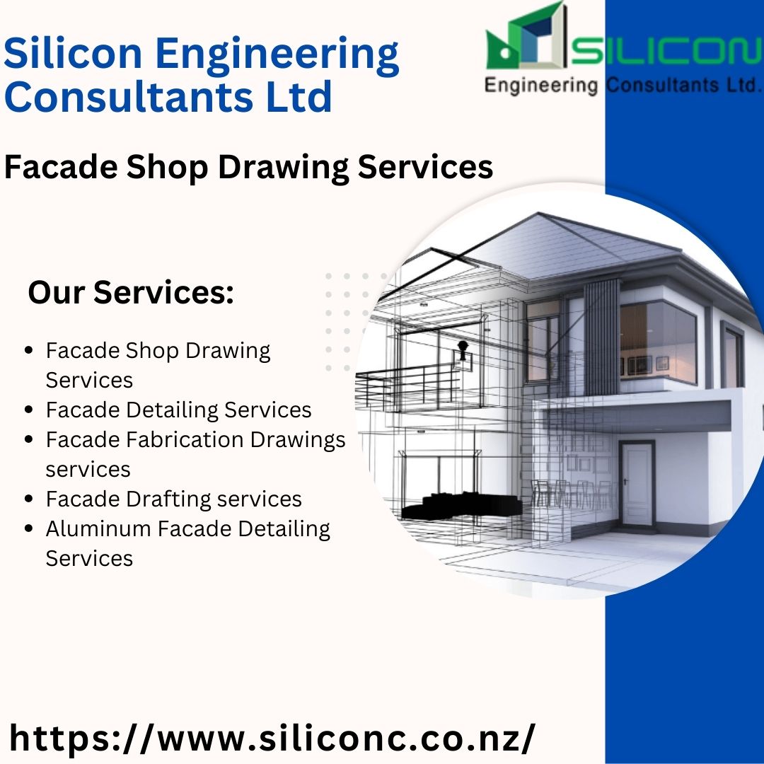  High-quality facade shop drawing services in Dunedin, New Zealand.