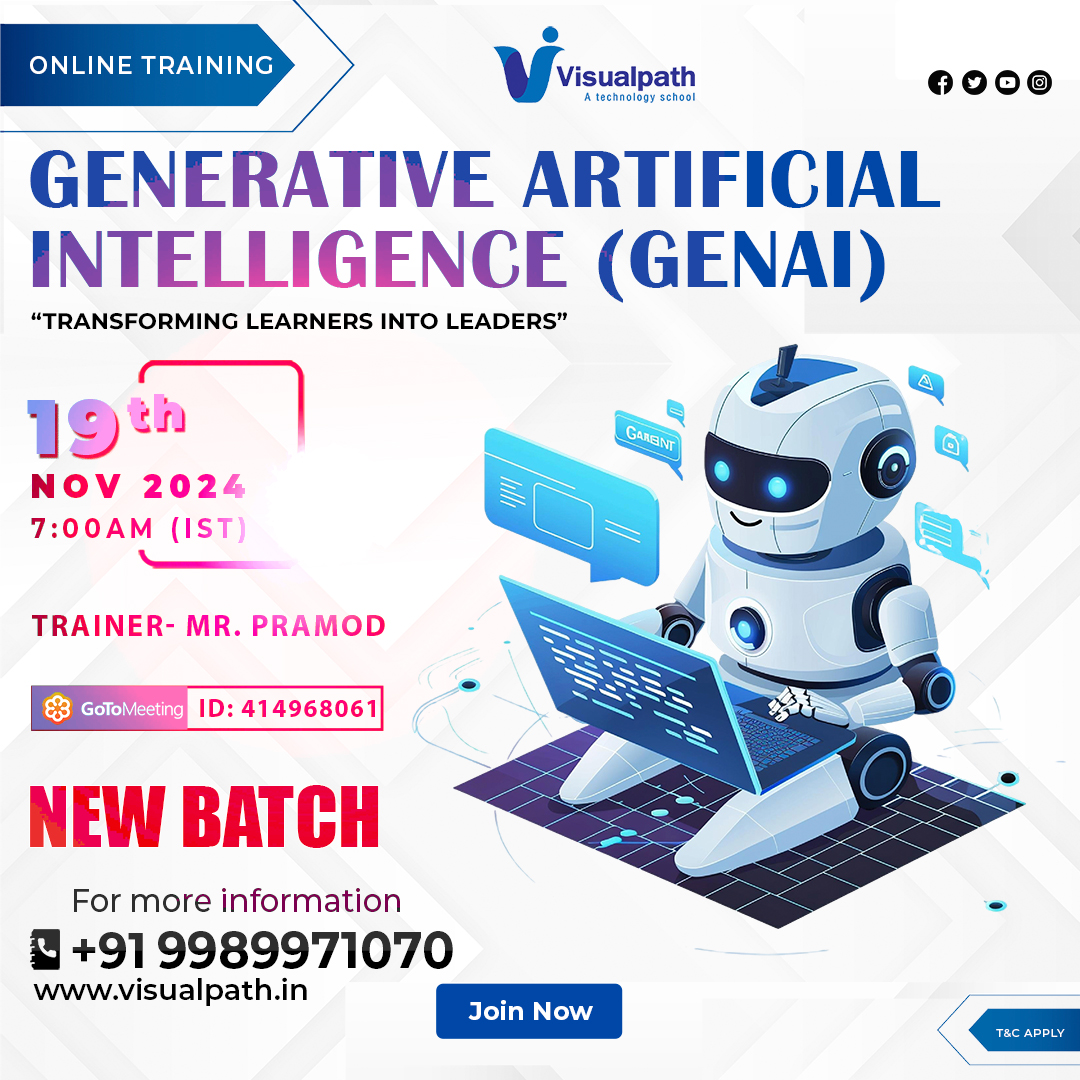  Generative AI (GEN AI) Online Training New Batch