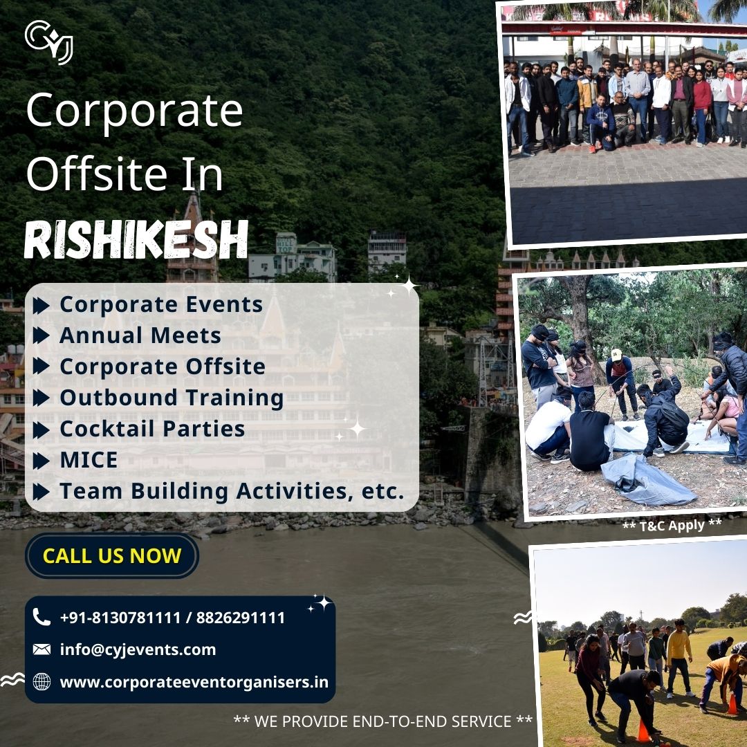  Explore the Finest Corporate Event Venues and Offsite MICE Options in Rishikesh