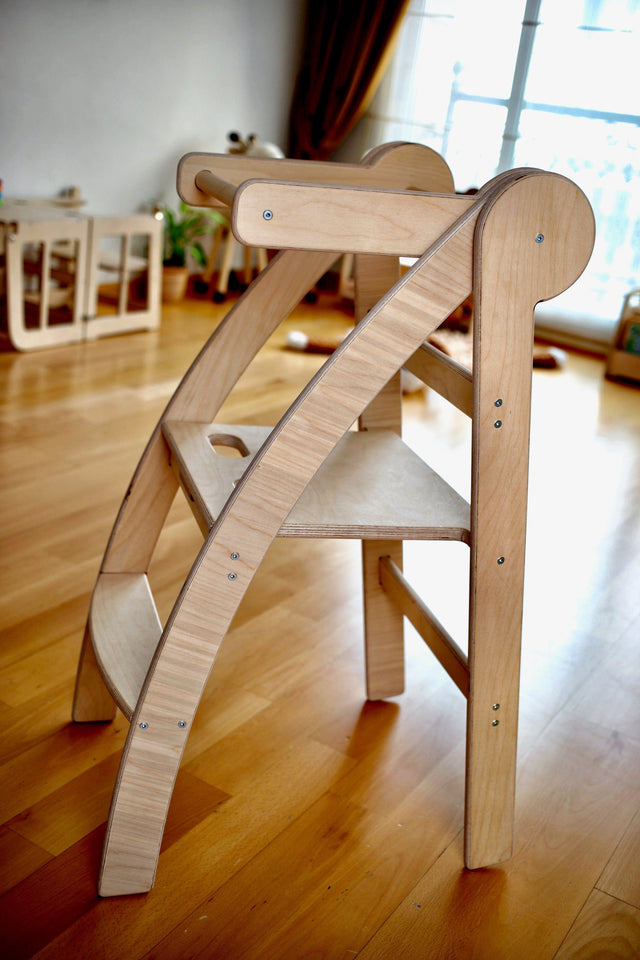  Safe & Space-Saving Foldable Learning Tower for Kids