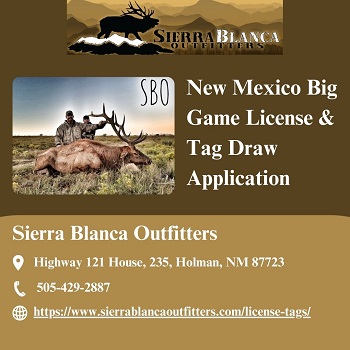  New Mexico Big Game License & Tag Draw Application