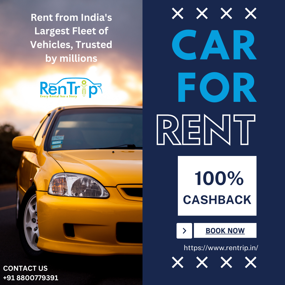  Experience Seamless Driving by Rentrip - Flat 100% Cashback