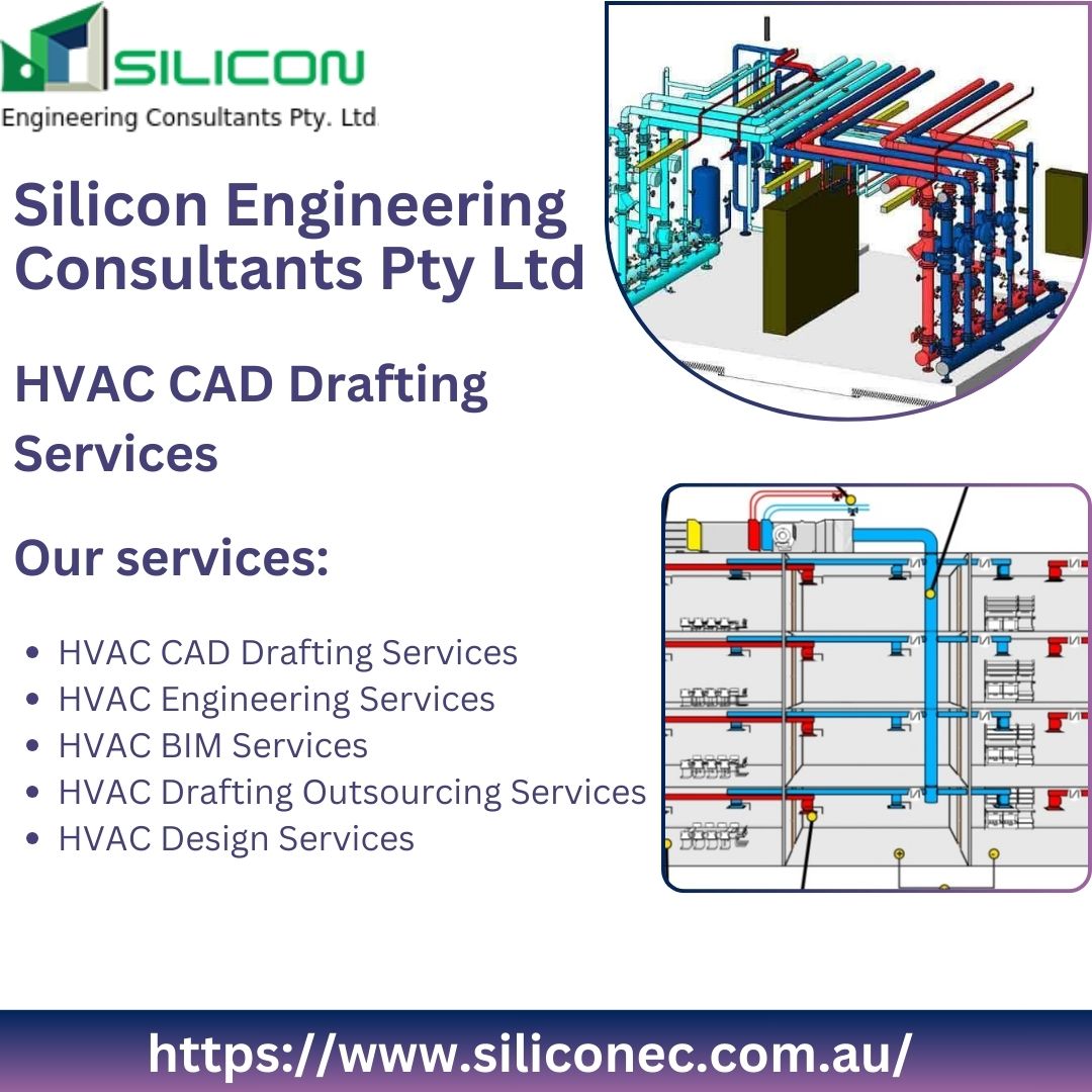  Get superior HVAC CAD Drafting Services in Canberra, Australia.