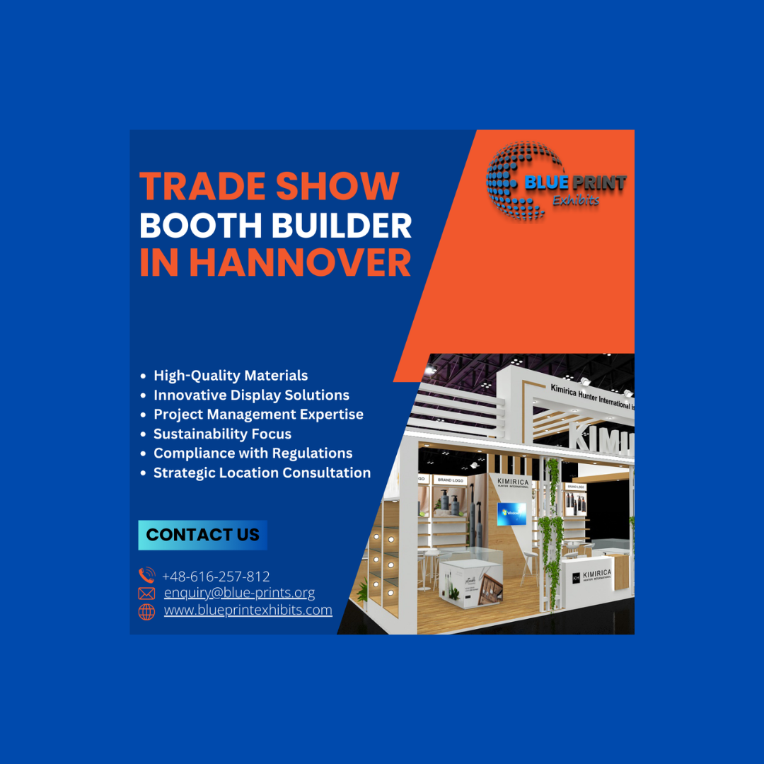  Trade Show Booth Builder in Hannover/ Blueprint Exhibits