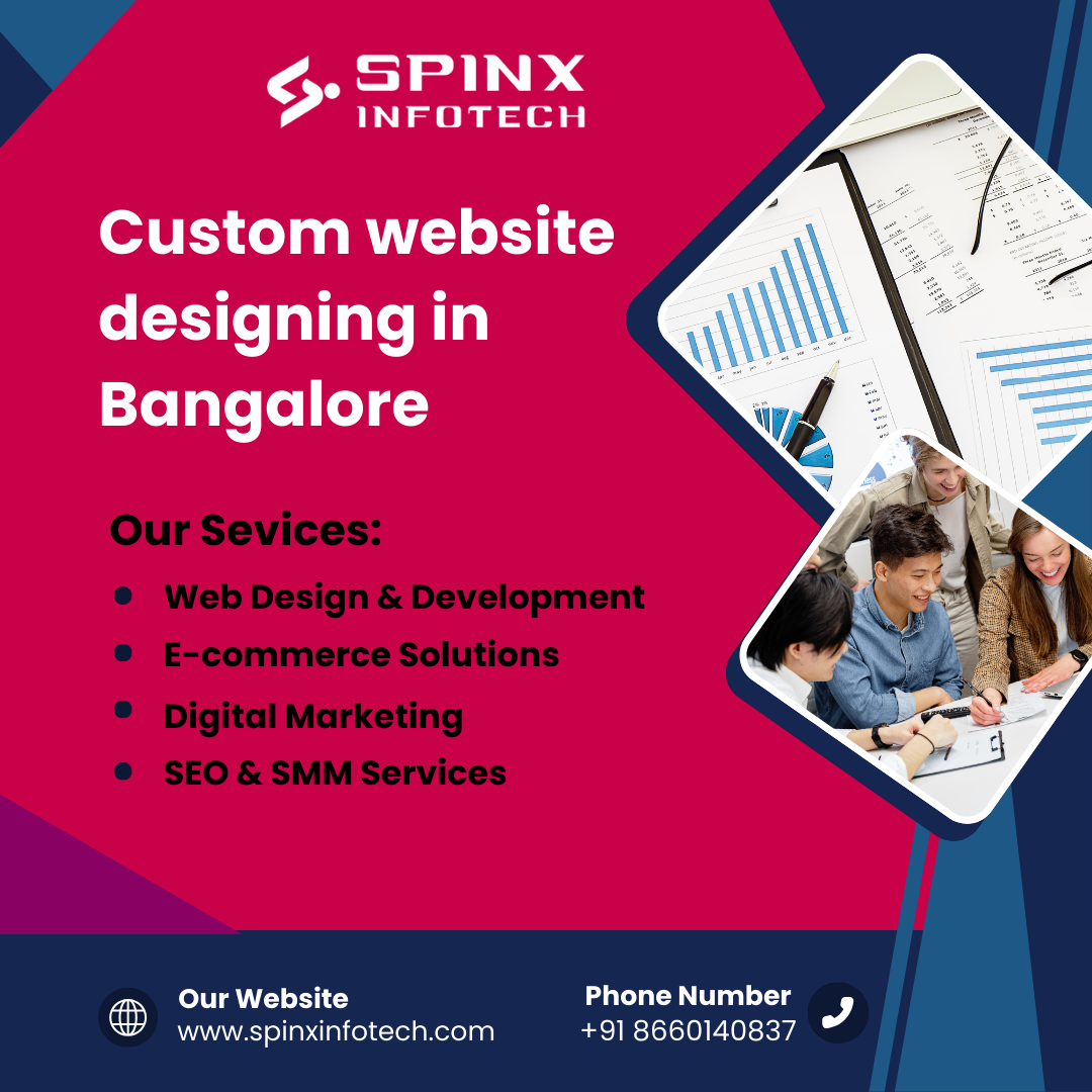  custom website designing in Bangalore spinxinfotech