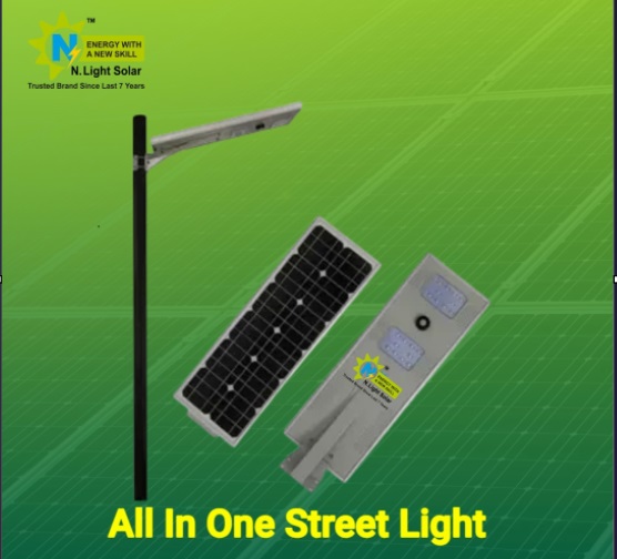  Inbuilt solar street lights