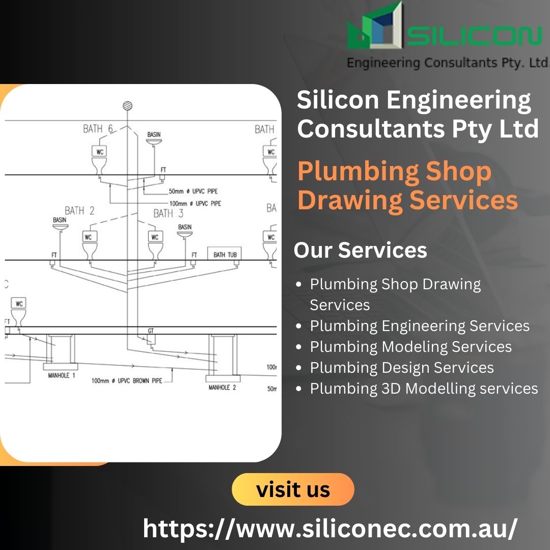  Get premium Plumbing Shop Drawing Services in Melbourne, Australia.