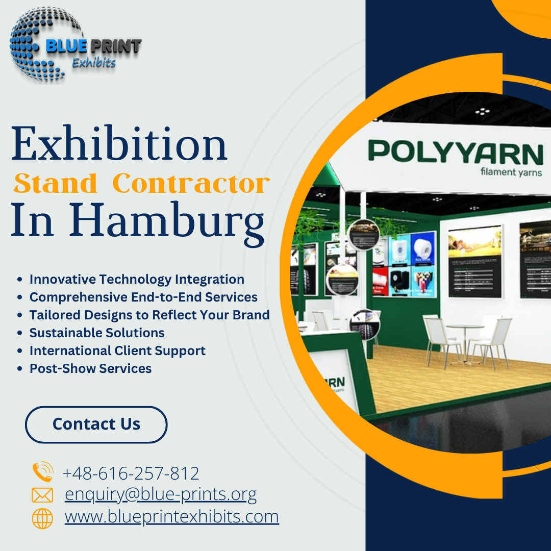  Exhibition Stand Contractor in Hamburg/ Blueprint Exhibits