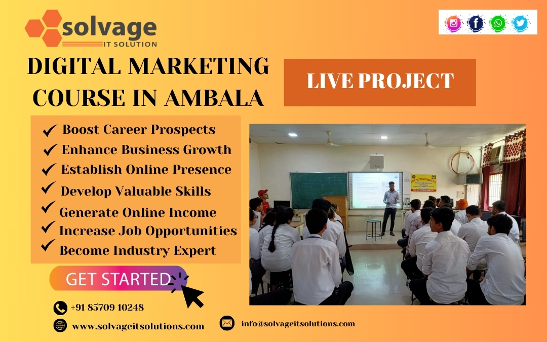  Digital Marketing Course In Ambala: Tools And Techniques