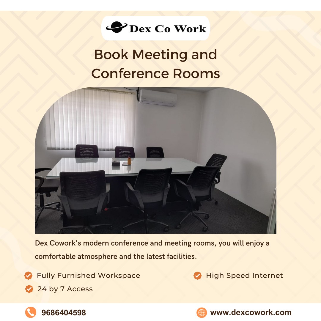  Book Meeting and Conference Rooms in Bangalore | Virtual Office Space in Bangalore