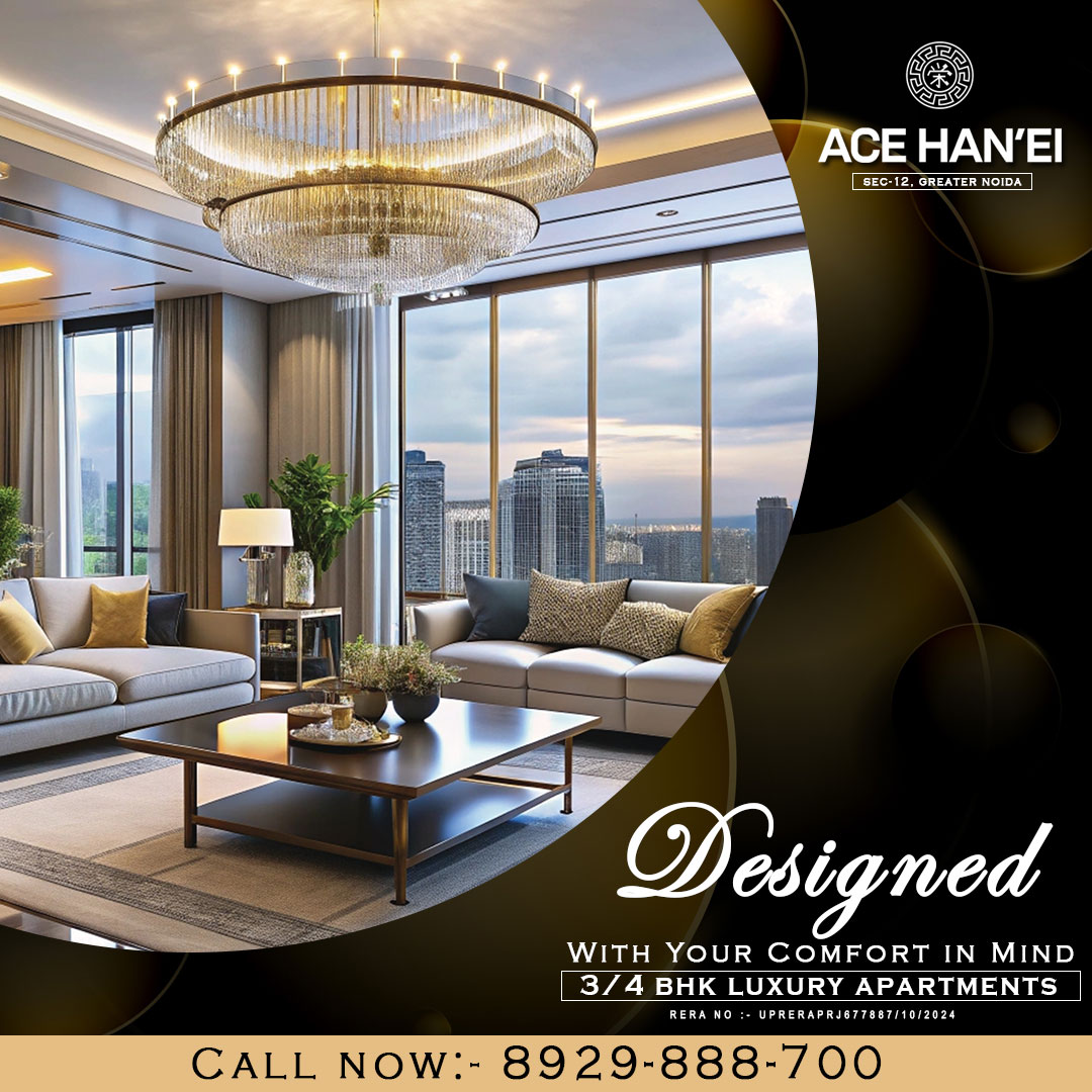  ACE Hanei Noida: Luxury Apartments Starting at ₹2.51 Cr*