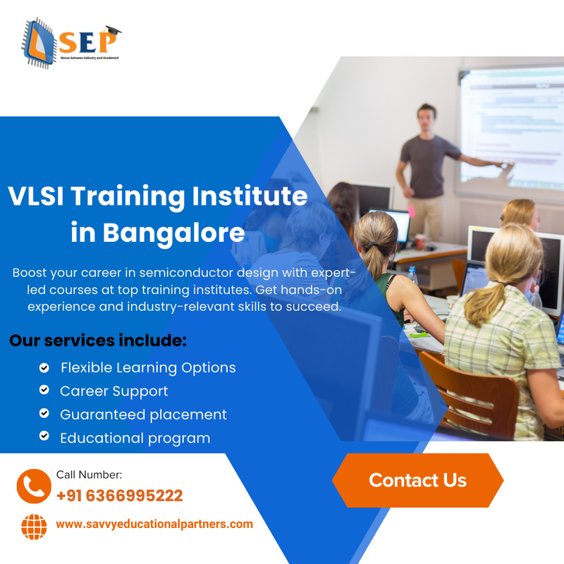  VLSI Training Institute in Bangalore[Savvy Educational Partners]