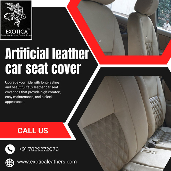  Artificial leather car seat cover | Artificial leather car seat covers  in Bangalore